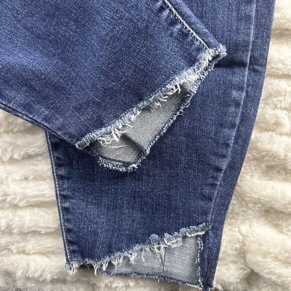 Judy Blue - Womens Jeans - 18W - Blue Denim Skinny Fit - Distressed Skinny Fit - Picture 13 of 16